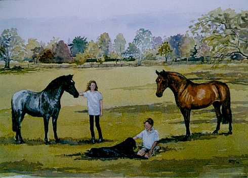 Children and Ponies