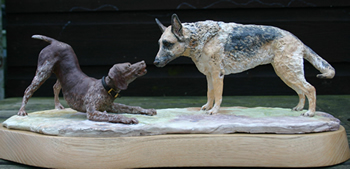 Sculptures of animals